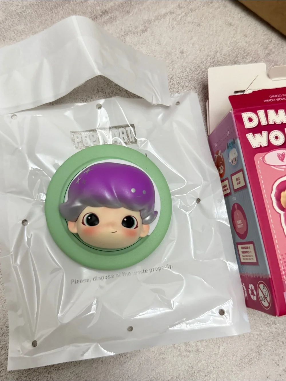 Dimoo World Pixar Magnetic Phone Holder Clip